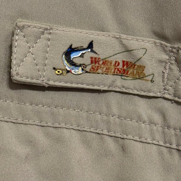 World Wide Sportsman Mens Button-Up Vented Fishing Shirt - Size XXL - Picture 4 of 7